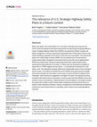 Research paper thumbnail of The relevance of U.S. Strategic Highway Safety Plans in a future context