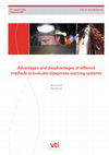 Research paper thumbnail of Advantages and disadvantages of different methods to evaluate sleepiness warning systems