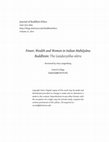 Research paper thumbnail of A Review of Power, Wealth and Women in Indian Mahayana Buddhism: The Gandavyuha-Sutra