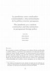 Research paper thumbnail of La pandemia como catalizador continuidades y discontinuidades de la política exterior paraguaya