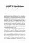 Research paper thumbnail of Chapter 3. De-risking in a context of uneven development and deindustrialized spaces. The advancement and financialization of real estate as business in Romania