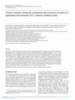 Research paper thumbnail of Climate dynamics during the penultimate glacial period recorded in a speleothem from Kanaan Cave, Lebanon (central Levant)