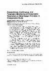 Research paper thumbnail of Conventional, continuous, and telemetric monitoring of urodynamic parameters in non‐human primates: A comparative study