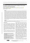 Research paper thumbnail of Principles of pharmacoeconomic analysis: the case of pharmacist-led interventions