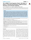 Research paper thumbnail of The miR9863 Family Regulates Distinct Mla Alleles in Barley to Attenuate NLR Receptor-Triggered Disease Resistance and Cell-Death Signaling