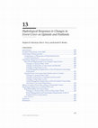 Research paper thumbnail of Hydrological responses to changes in forest cover on uplands and peatlands. Chapter 13