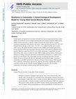 Research paper thumbnail of Resilience in Community: A Social Ecological Development Model for Young Adult Sexual Minority Women