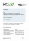 Research paper thumbnail of Gouvernementabilität: Die Produktion des regierbaren Menschen in post-disziplinären Regimen