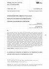 Research paper thumbnail of Yükseköğreti̇me Gi̇ri̇şte Uygulanan Baraj Puanlarinin Kaldirilmasina Yöneli̇k Akademi̇syen Görüşleri̇