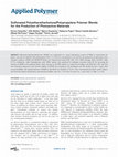 Research paper thumbnail of Sulfonated polyetheretherketone/polypropylene polymer blends for the production of photoactive materials