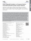 Research paper thumbnail of Reversible CO Scavenging via Adsorbate-Dependent Spin State Transitions in an Iron(II)-Triazolate Metal-Organic Framework