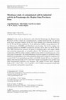 Research paper thumbnail of Mössbauer study of contaminated soils by industrial activity in Paramonga city, Region Lima Provinces, Peru