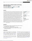 Research paper thumbnail of Sensor bias impact on efficient aeration control during diurnal load variations