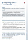 Research paper thumbnail of Management of the Prominent Ear