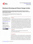 Research paper thumbnail of Himalayan Warming and Climate Change in India