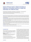 Research paper thumbnail of Impact of Serum Leptin to Adiponectin Ratio on Regression of Metabolic Syndrome in High-Risk Individuals: The ARIRANG Study