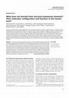 Research paper thumbnail of What have we learned from two-pore potassium channels? Their molecular configuration and function in the human heart