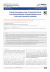 Research paper thumbnail of Female Bioengineering: Primordial Germ Cell Differentiation of Mesenchymal Stem Cells onto Placental Scaffolds