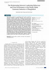 Research paper thumbnail of The Relationship between Leadership Behaviour and Firm Performance in the Ready-Made Garments Industries of Bangladesh