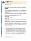 Research paper thumbnail of Posttraumatic stress disorder, alcohol use, and physical health concerns