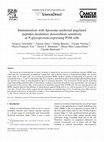 Research paper thumbnail of Immunization with liposome-anchored pegylated peptides modulates doxorubicin sensitivity in P-glycoprotein-expressing P388 cells