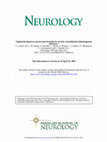 Research paper thumbnail of Vigabatrin improves paroxysmal dystonia in succinic semialdehyde dehydrogenase deficiency