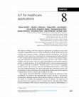 Research paper thumbnail of IoT for healthcare applications