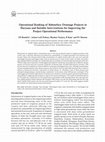 Research paper thumbnail of Operational ranking of subsurface drainage projects in Haryana and suitable interventions for improving project operational performance