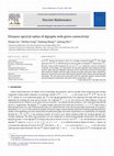 Research paper thumbnail of Distance spectral radius of digraphs with given connectivity