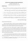 Research paper thumbnail of KHUTBAH JUM'AT FENOMENA JUDI ONLINE YANG MERAJALELA