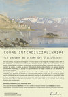 Research paper thumbnail of Cours interfacultaire et interdisciplinaire sur le paysage (SHC-CIRM, Unil, 2024-2025)