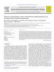 Research paper thumbnail of Detection of hyaluronidase activity using fluorescence lifetime correlation spectroscopy to separate diffusing species and eliminate autofluorescence