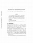 Research paper thumbnail of Solvability of F4Quantum Integrable Systems