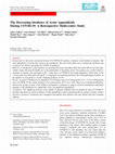 Research paper thumbnail of The Decreasing Incidence of Acute Appendicitis During COVID-19: A Retrospective Multi-centre Study