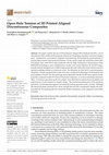 Research paper thumbnail of Open Hole Tension of 3D Printed Aligned Discontinuous Composites