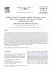 Research paper thumbnail of Habitat selection by sympatric muntjac (Muntiacus reevesi) and roe deer (Capreolus capreolus) in a lowland commercial pine forest