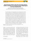 Research paper thumbnail of Experimental evidence that deer browsing reduces habitat suitability for breeding Common Nightingales Luscinia megarhynchos