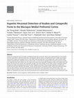 Research paper thumbnail of Superior Neuronal Detection of Snakes and Conspecific Faces in the Macaque Medial Prefrontal Cortex