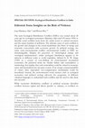 Research paper thumbnail of Editorial: Some Insights on the Role of Violence