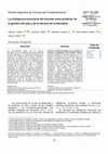 Research paper thumbnail of La inteligencia emocional del docente como predictor de la gestión del aula y de la eficacia de la disciplina