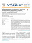 Research paper thumbnail of Safety of allogeneic umbilical cord blood infusions for the treatment of neurological conditions: a systematic review of clinical studies