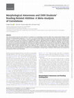 Research paper thumbnail of Morphological Awareness and DHH Students’ Reading-Related Abilities: A Meta-Analysis of Correlations