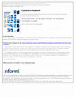 Research paper thumbnail of Technical Note—An Implementation of Surrogate Constraint Duality