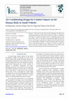 Research paper thumbnail of Air Conditioning Design for Comfort Impact on the Human Body in Small Vehicles