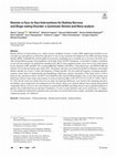 Research paper thumbnail of Remote vs Face-to-face Interventions for Bulimia Nervosa and Binge-eating Disorder: a Systematic Review and Meta-analysis