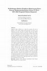 Research paper thumbnail of Perlindungan Hukum Penghayat Kepercayaan Pasca Putusan Mahkamah Konstitusi Nomor 97/PUU-XIV/2016 Perspektif Hukum Responsif