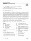 Research paper thumbnail of Voxel-based support structures for additive manufacture of topologically optimal geometries