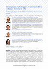 Research paper thumbnail of Estrategias de marketing para la Generación Silver en España: factores de éxito