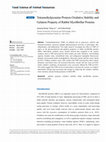 Research paper thumbnail of Contribution of Sarcoplasmic Proteins to Myofibrillar Proteins Gelation