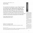 Research paper thumbnail of La noción de territorio como Casa Común en el proceso de elaboración del Plan de Desarrollo Municipal de Cali 2020-2023